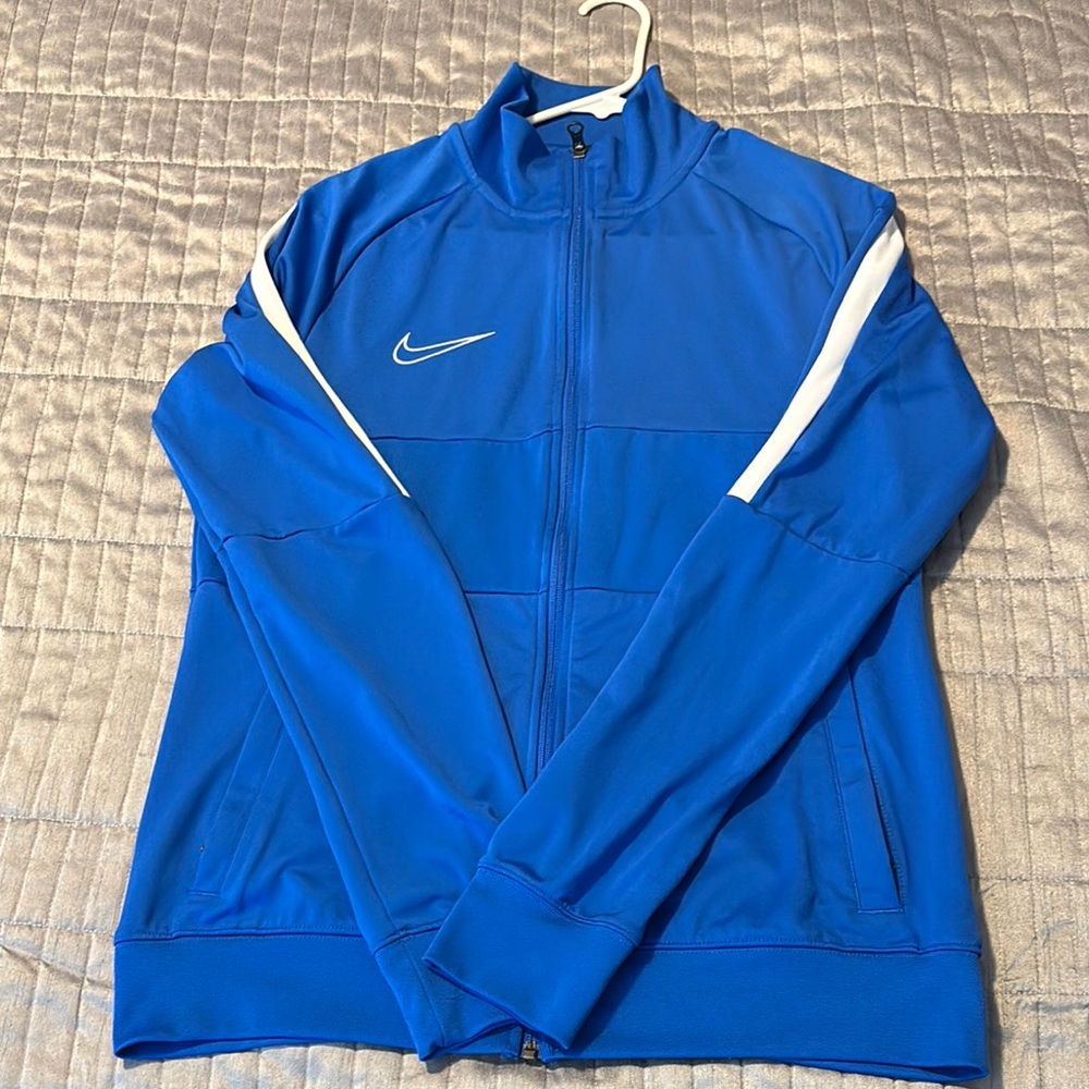 Nike Blue Track Jacket, Size Medium